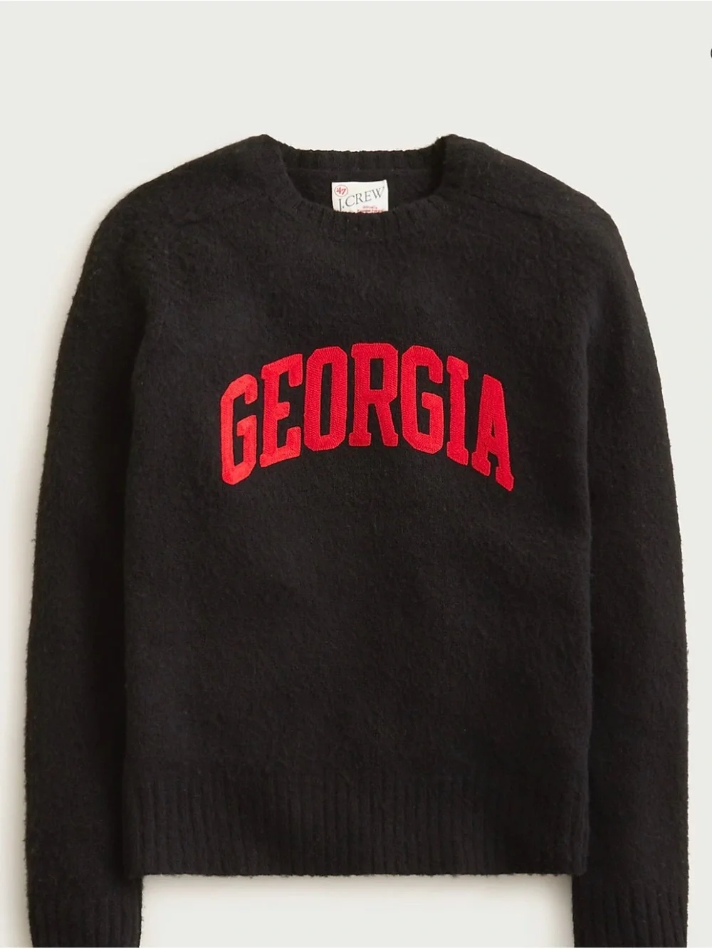 J CREW S '47 X J.Crew brushed wool Georgia sweater $248 CP419